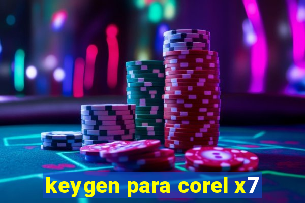 keygen para corel x7